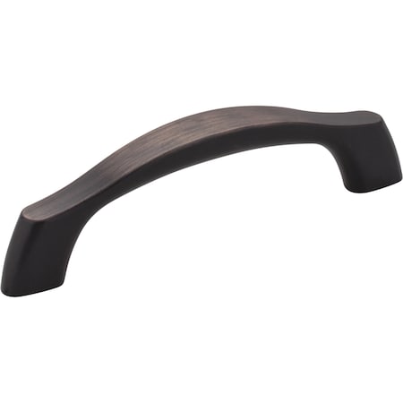 Elements 96 mm Center-to-Center Brushed Oil Rubbed Bronze Aiden Cabinet Pull 993-96DBAC